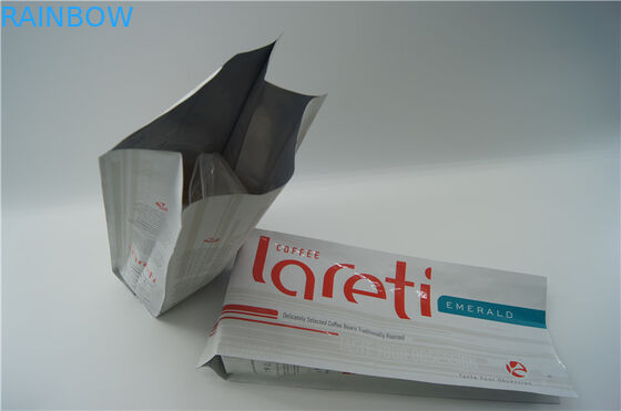 Customzied toma partido sacos de empacotamento do café do reforço para o café à terra da válvula