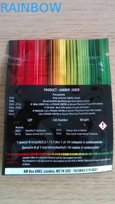 Saco de empacotamento do incenso erval ziplock colorido da impressão para o palhaço de 1g Jammin