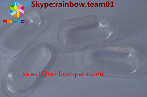 Embalagens de pílulas de plástico de cor dourada para Rhino 69 9000