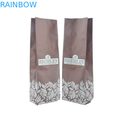 O produto comestível Eco de parte inferior lisa amigável levanta-se a válvula de empacotamento da desgaseificação do café dos malotes