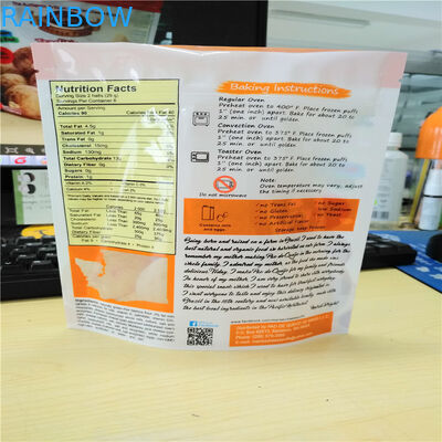 Malotes plásticos do logotipo feito sob encomenda brasileiro mexicano do sopro do queijo que empacotam microplaquetas brasileiras do queijo das cookies do sopro do queijo