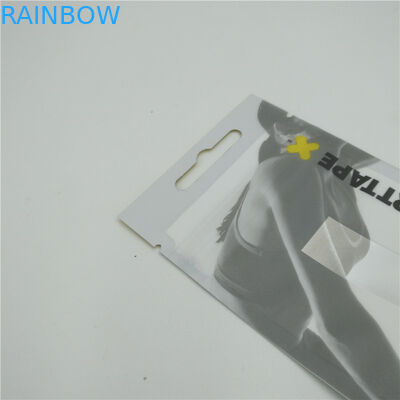 Malotes plásticos abertos inferiores de suspensão que empacotam, costume lateral do malote do selo três impresso