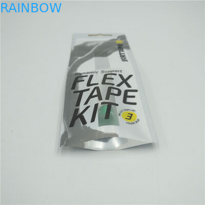 Malotes plásticos abertos inferiores de suspensão que empacotam, costume lateral do malote do selo três impresso