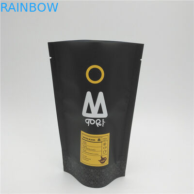 Sacos de empacotamento biodegradáveis do feijão de café de Etiópia 500 gramas 16 onças com zíper