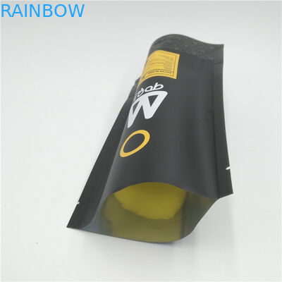 Sacos de empacotamento biodegradáveis do feijão de café de Etiópia 500 gramas 16 onças com zíper