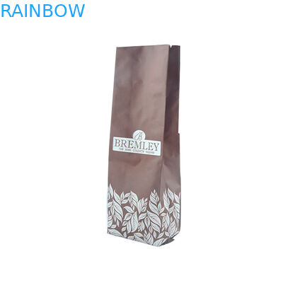 2017 saco de empacotamento roasted por atacado do café à terra da soldadura térmica 500g com o laço da válvula e da lata