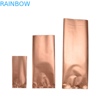 O costume imprimiu o saco de café branco 500g da folha de alumínio da cor de Recloseable 1kg com válvula