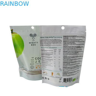 O costume imprimiu os malotes plásticos que empacotam sacos Ziplock laminados folha de Mylar para doces