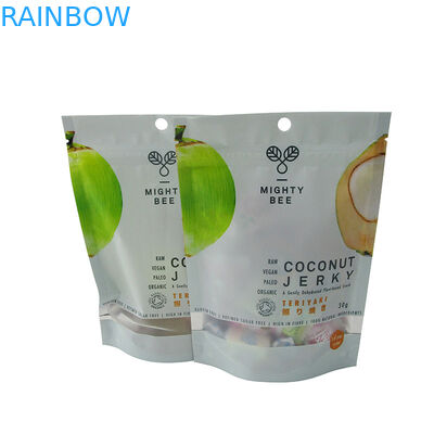 Levante-se os malotes plásticos do saco do zíper que empacotam para o biscoito das cookies dos pedaços de chocolate
