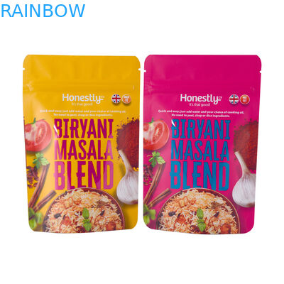 personalizado levante-se sacos plásticos do petisco da porca do produto comestível do saco do zíper dos malotes