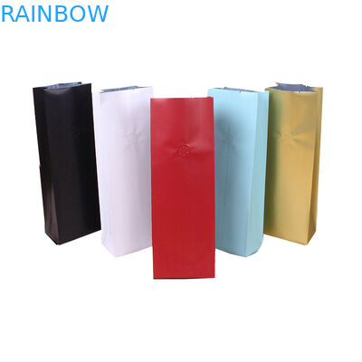 malotes plásticos à terra roasted 500g da soldadura térmica que empacotam o saco de café com o laço da válvula e da lata