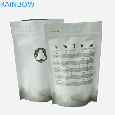 Empacotamento plástico Resealable do feijão de café da folha de alumínio de sacos de café do reforço lateral