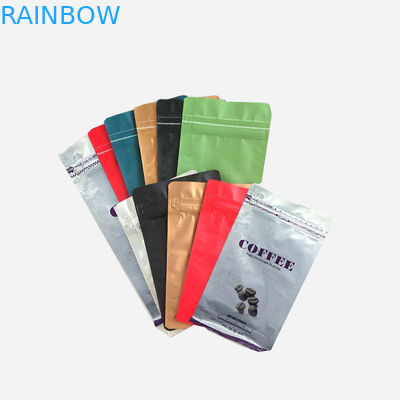 os malotes plásticos resealable de 1lb 2lb 3lb que empacotam o zíper levantam-se o malote da folha