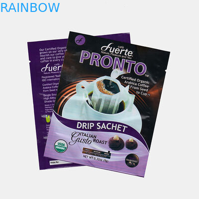 A folha matte feita sob encomenda resealable do produto comestível 100g do GV levanta-se o malote ziplock para porcas