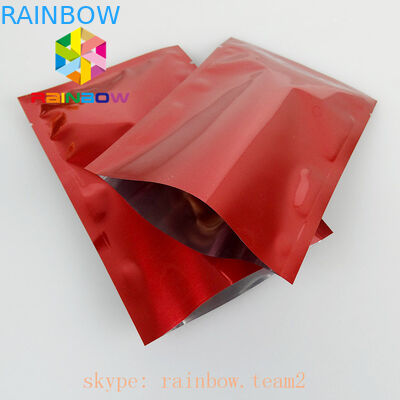 Malote de empacotamento do saco da semente de cânhamo do malote liso da folha de alumínio da forma com zíper