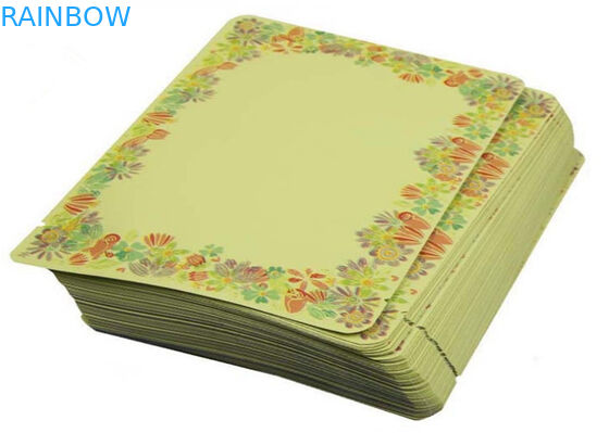 O lado do cristal três do ouro selou sacos de plástico para o olho/máscara facial, Eco amigável