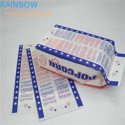 Empacotamento do saco do petisco da pipoca de micro-ondas