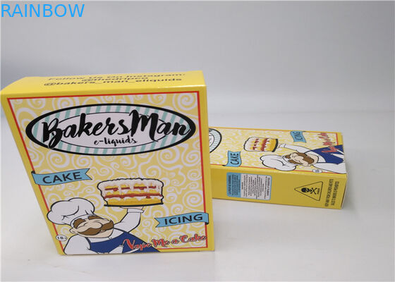 Impressão deslocada de empacotamento da laminação lustrosa branca das caixas da joia reciclável