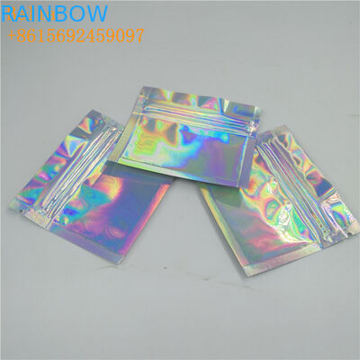 Empacotamento holográfico plástico lustroso do malote da folha