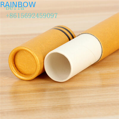 Caixa de papel redonda que empacota as caixas extravagantes de empacotamento redondas do pó do presente da caixa de papel