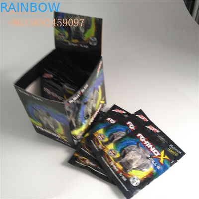 O logotipo personalizou os malotes plásticos que empacotam o zíper do wWith para comprimidos o saco de empacotamento do fechamento do fecho de correr