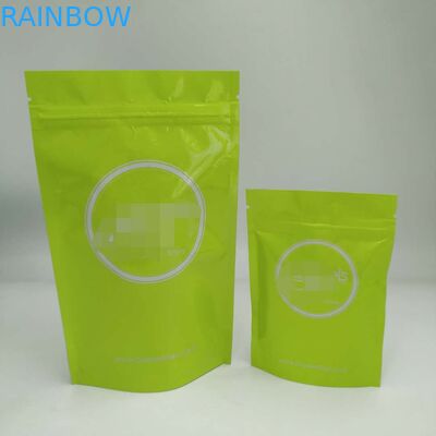 Folha de alumínio do saco do malote plástico do zíper do selo do auto de FDA com cores brilhantes