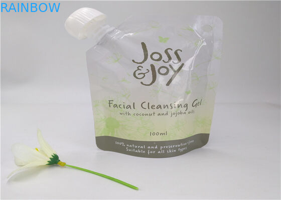 Empacotamento transparente do malote do bico da impressão feita sob encomenda