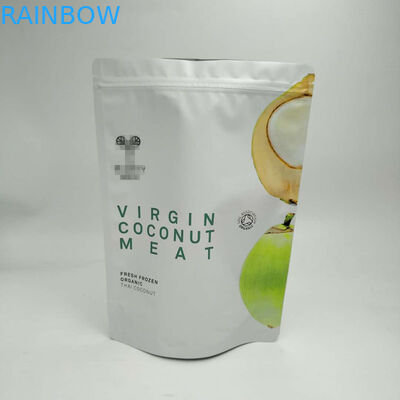 O zíper plástico do selo feito sob encomenda do auto ensaca a folha de alumínio para o pó da proteína da nutrição