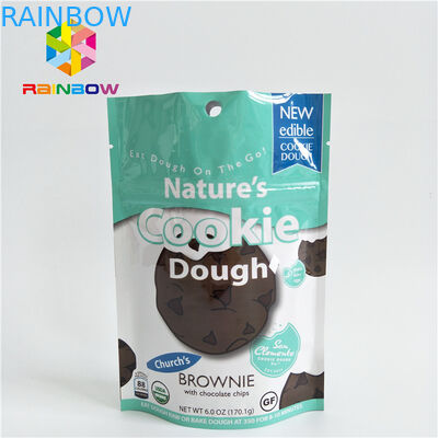 O saco Ziplock de alumínio que empacota, folha do petisco laminou levanta-se sacos para o algodão doce