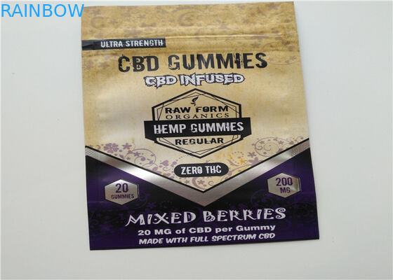 Levante-se sacos da folha de alumínio para o empacotamento do comprimido da platina 15000 dos ganhos do rinoceronte 7