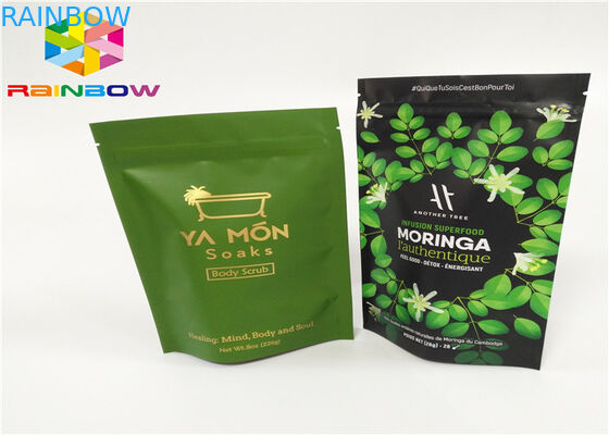 A embalagem do saco de pó da proteína do soro/pó puro da proteína do soro da folha de alumínio que empacota Pags/levanta-se sacos Ziplock