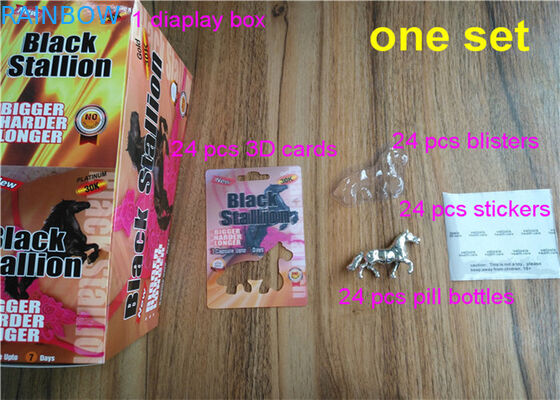 o rinoceronte louco do rinoceronte 69 do efeito 3D 7 comprimidos do sexo da cápsula carda caixas do comprimido masculino do realce e cartões de empacotamento da bolha 3d/caixa