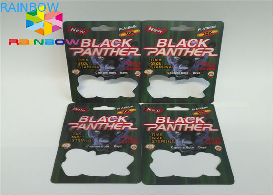 o rinoceronte louco do rinoceronte 69 do efeito 3D 7 comprimidos do sexo da cápsula carda caixas do comprimido masculino do realce e cartões de empacotamento da bolha 3d/caixa