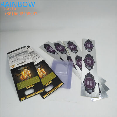 Malotes plásticos do tamanho pequeno que empacotam o produto comestível para erval/comprimidos