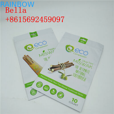 Saco Ziplock do petisco do revestimento de Matt que empacota a resistência clara da punctura da prova