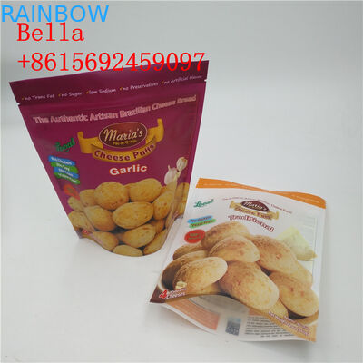 Saco Ziplock do petisco do revestimento de Matt que empacota a resistência clara da punctura da prova