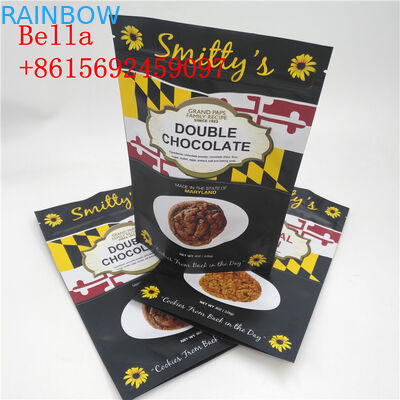 Saco Ziplock do petisco do revestimento de Matt que empacota a resistência clara da punctura da prova