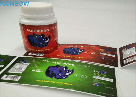 Etiquetas impermeáveis adesivas da luva do psiquiatra