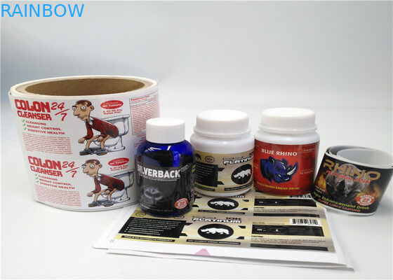 Etiquetas impermeáveis adesivas da luva do psiquiatra