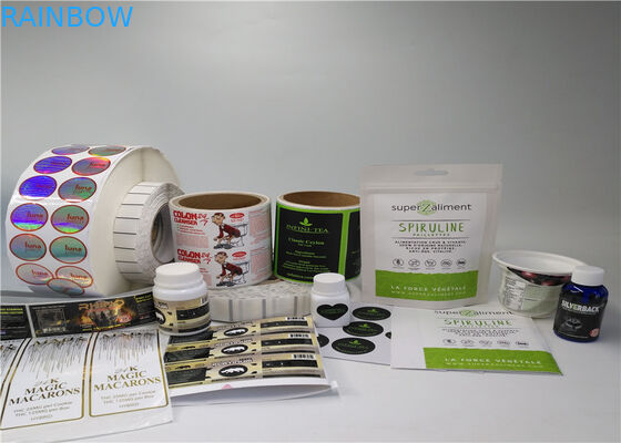 Etiquetas impermeáveis adesivas da luva do psiquiatra