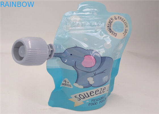 Saco líquido transparente do bico para a bebida/o empacotamento bebida da energia