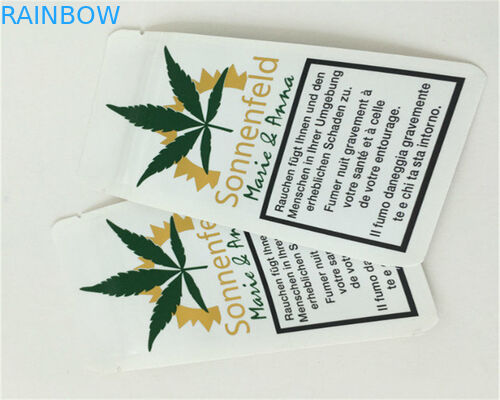 O espaço livre da parte anterior personalizou sacos de papel para o pó/doces/café