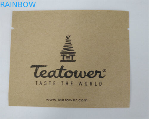 O espaço livre da parte anterior personalizou sacos de papel para o pó/doces/café