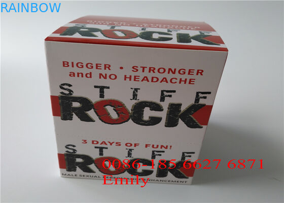 Cartão da bolha do rinoceronte 69 que empacota 9 x 12cm com revestimento de superfície lustroso