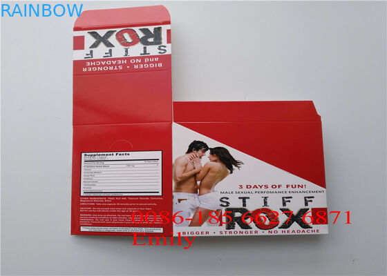 Cartão da bolha do rinoceronte 69 que empacota 9 x 12cm com revestimento de superfície lustroso