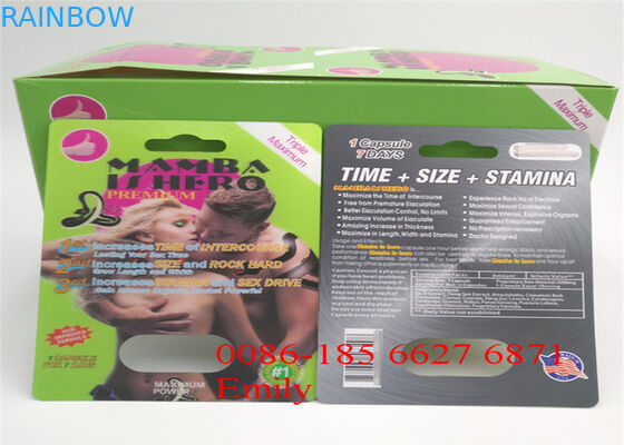 Bolha plástica da impressão UV que empacota o tamanho personalizado para comprimidos medicinais