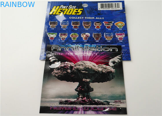 Material matte de empacotamento do incenso erval OPP da folha de alumínio com cor transparente