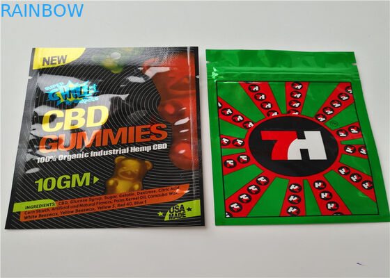 Material matte de empacotamento do incenso erval OPP da folha de alumínio com cor transparente