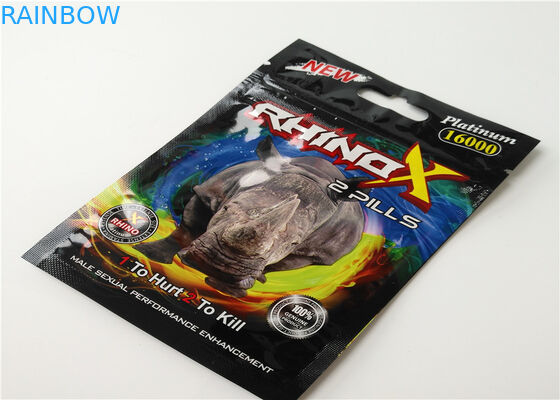 Material matte de empacotamento do incenso erval OPP da folha de alumínio com cor transparente