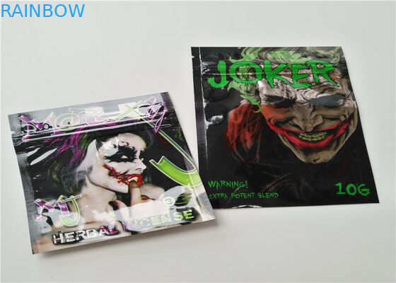 Material matte de empacotamento do incenso erval OPP da folha de alumínio com cor transparente